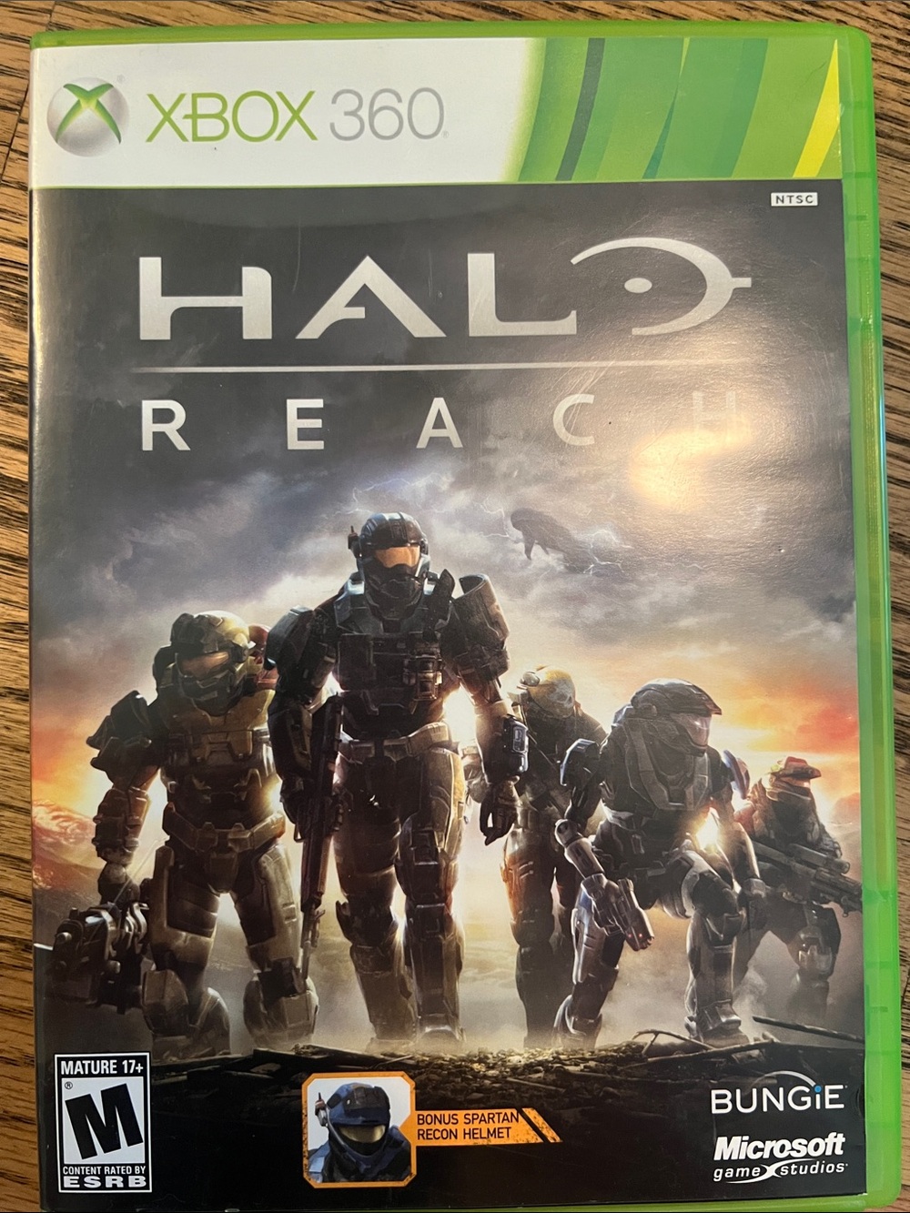 Microsoft Xbox 360 Halo: Reach - Green Case with Epic Cover Art